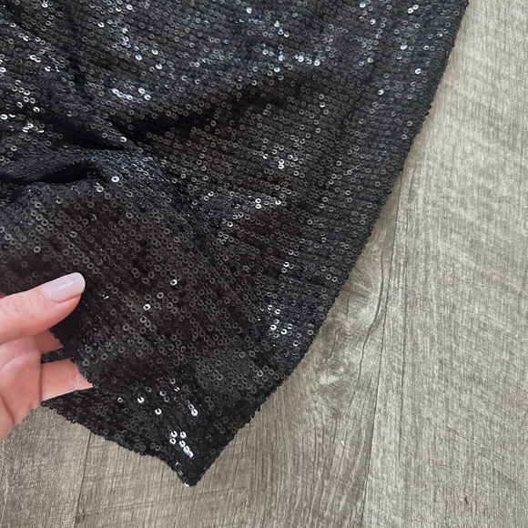 NWT Rachel Roy Sequined Cross Neck Party Cocktail MIDI Dress Size XS - Picture 8 of 11